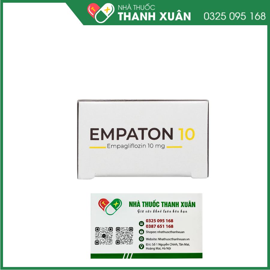 Empaton 10 điều trị đái tháo đường type 2